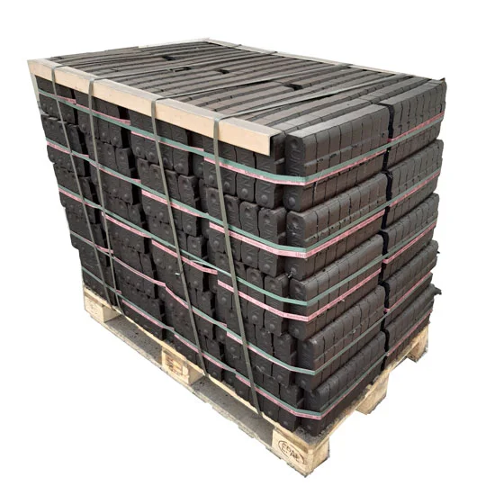 Bricchette di lignite, pallet da 1 tonnellata (40 confezioni da 25 kg)