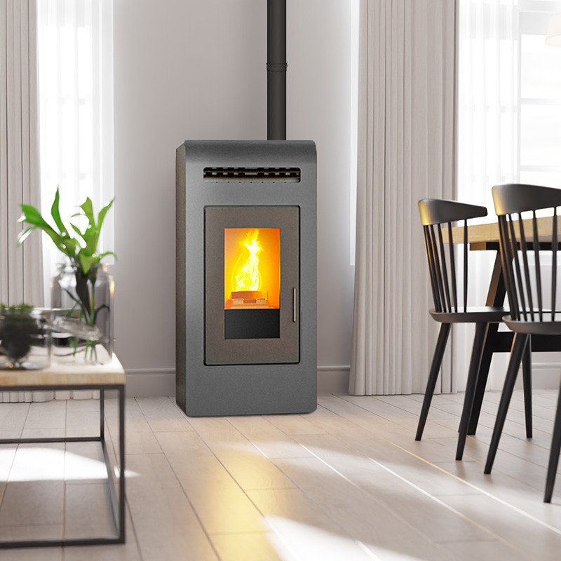 Stufa a pellet canalizzabile CAYENNE 14 kW
