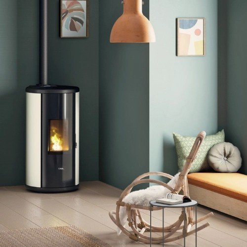 Stufa a pellet Cadel Sound 7 Up-Twin 7 kW